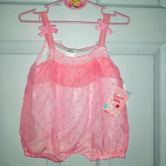 Coney isle pink romper 18M - Picture 1 of 4